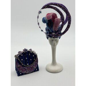Stage Star Night Miniature Headpiece, Purse, Stand By Willow Hall